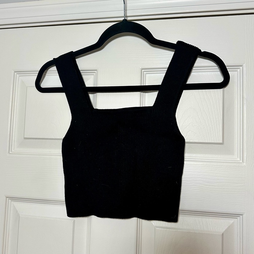 ribbed tank top